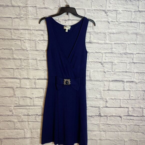 Temperley London Women’s Navy Special Occasion Silk Blend Dress Size Large - Picture 7 of 7